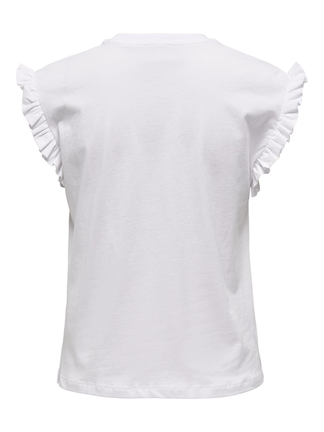 ONLFILIPPA S/S DETAIL POCKET TOP JRS