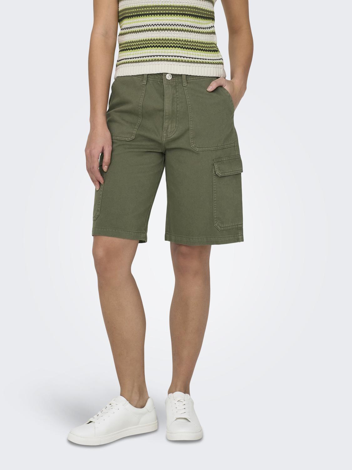 ONLMALFY LIFE CARGO BERMUDA SHORTS PNT